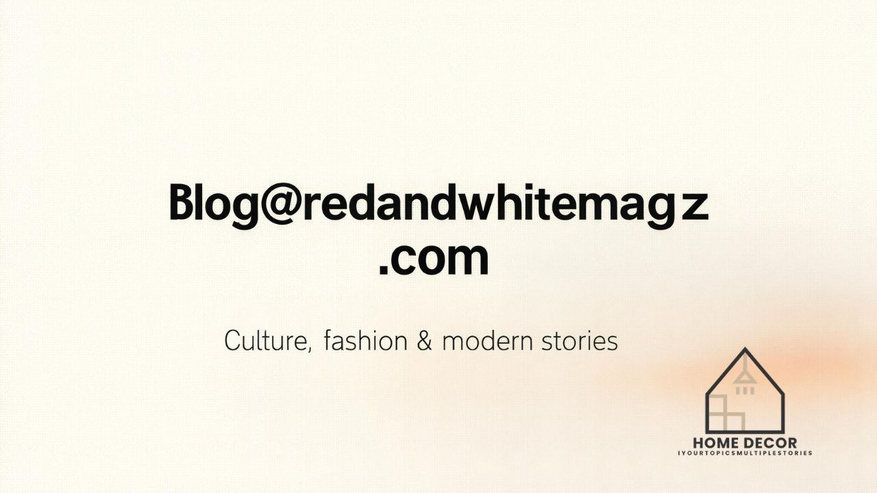 Blog@redandwhitemagz .com culture, fashion & modern stories