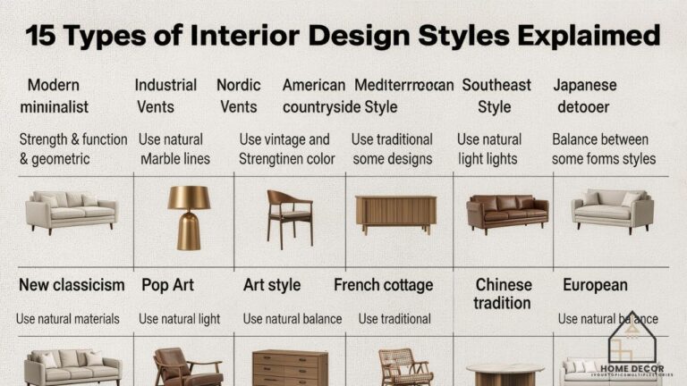 Types of Interior Design Styles