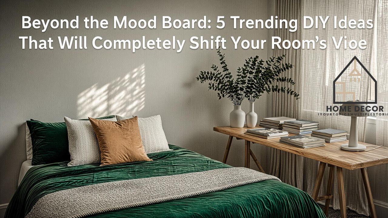 Beyond the Mood Board 5 Trending DIY Ideas That Will Completely Shift Your Room’s Vibe