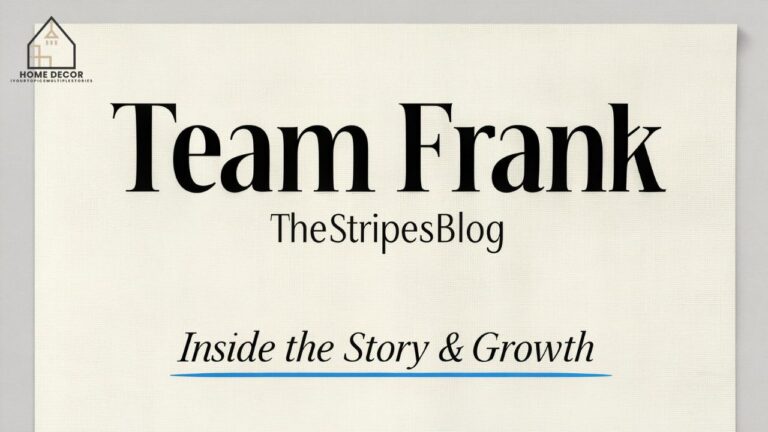 Team Frank TheStripesBlog