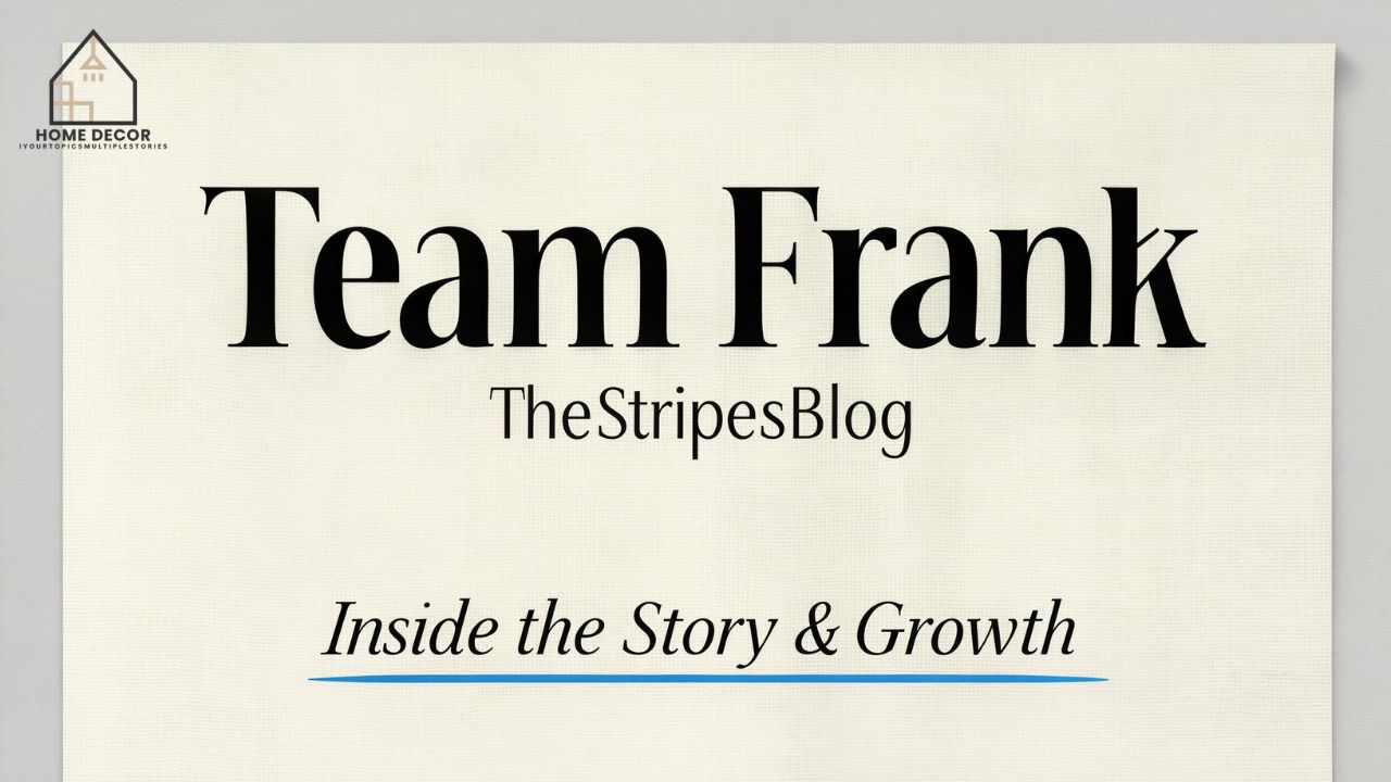 Team Frank TheStripesBlog