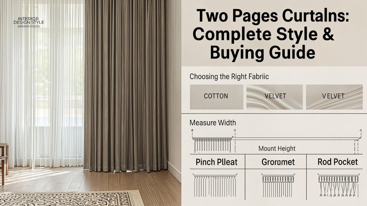 Two Pages Curtains