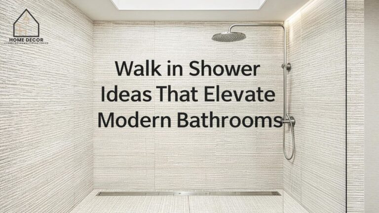 Walk in Shower Ideas
