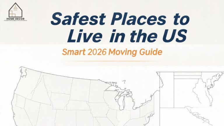 Safest Places to Live in the US
