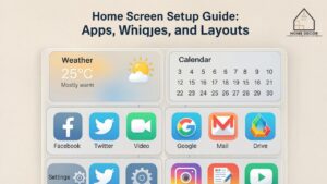 Home Screen Setup